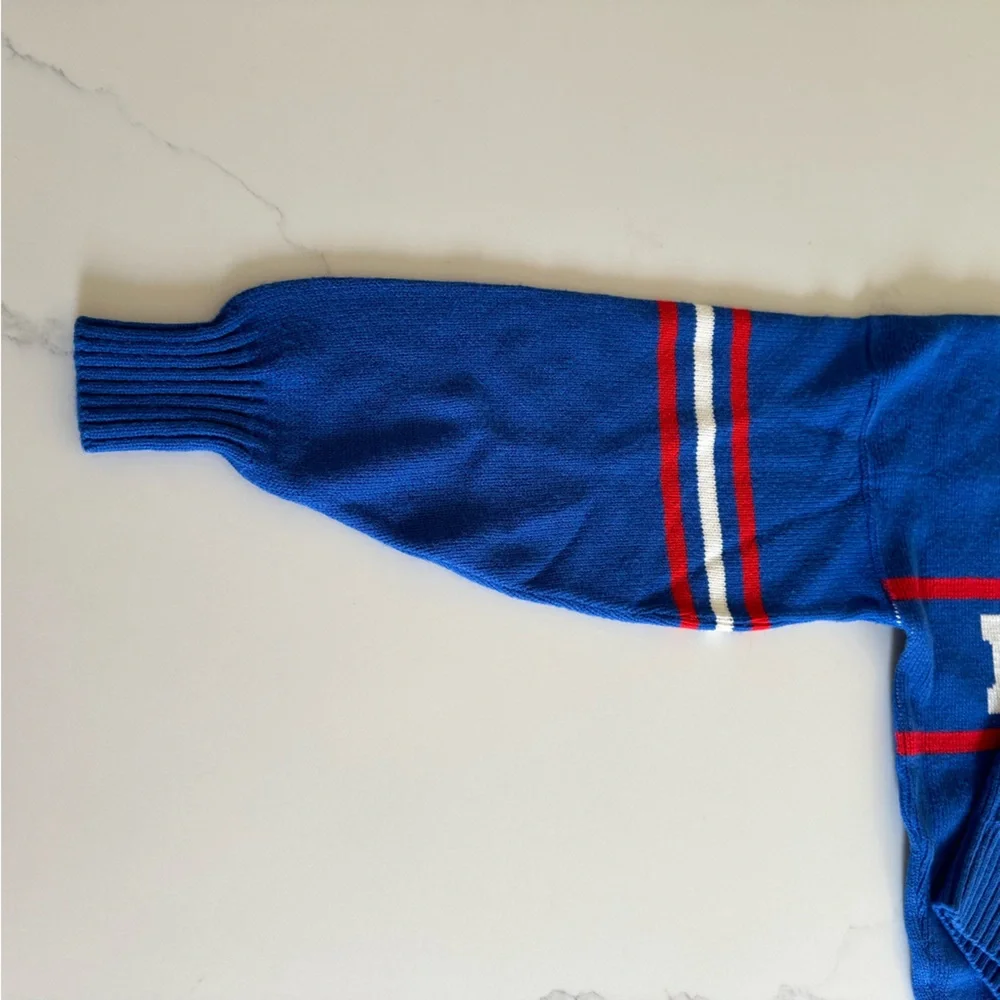 Rare Authentic Pro Line Vintage Buffalo Bills Sweater by Cliff Engle Size Large - Picture 8 of 9